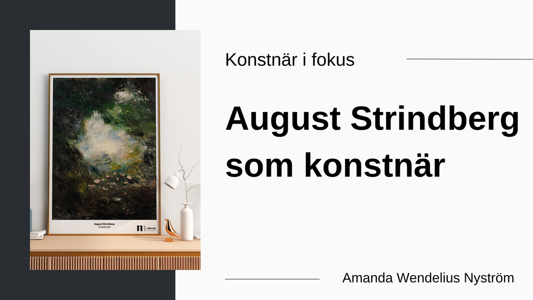 August Strindberg som konstnär av Amanda Wendelius Nyström, Nationalmuseum