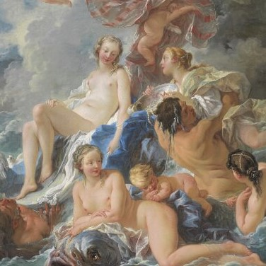 målningen venus triumf från Nationalmuseums samlingar