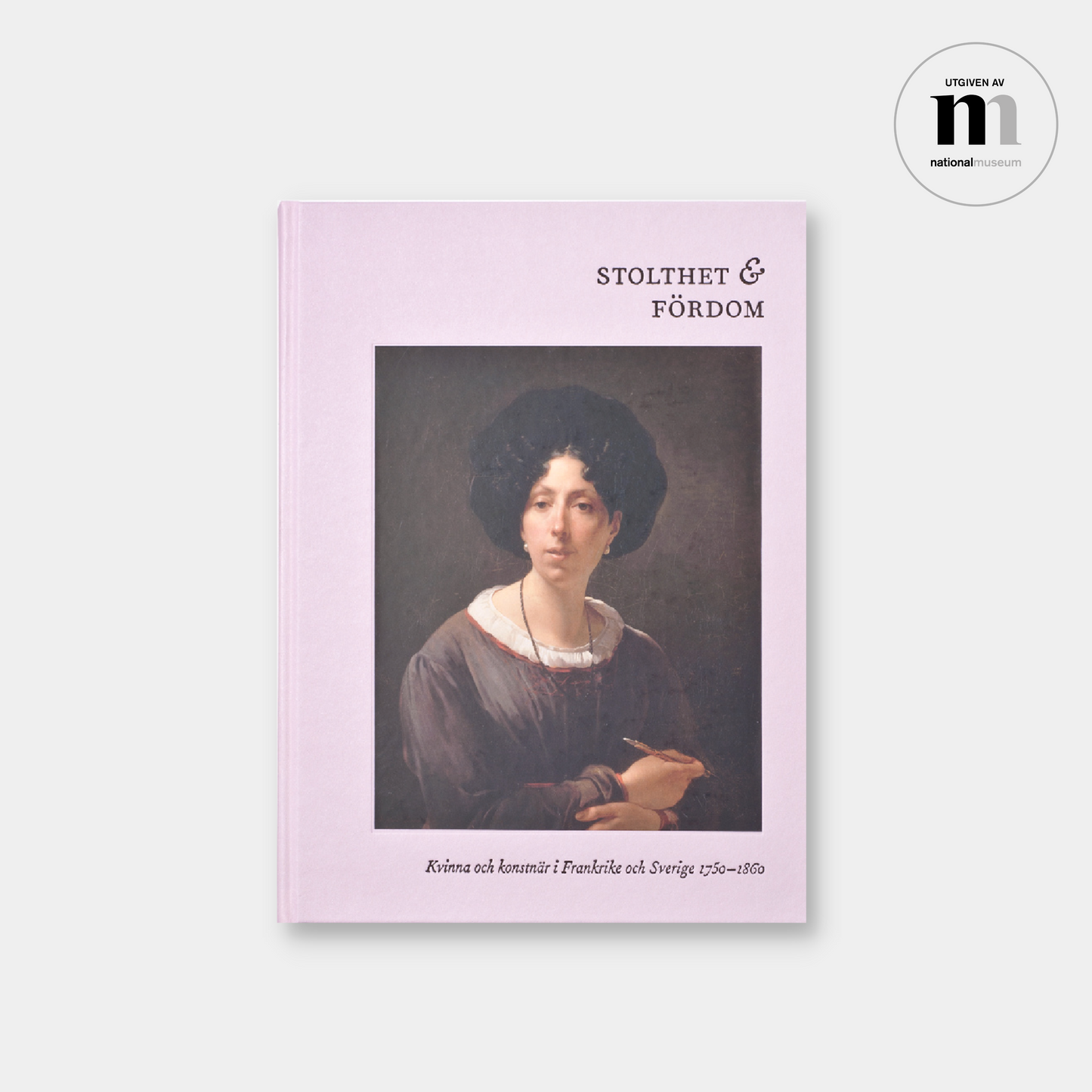 omslag till boken Stolthet och fördom utgiven av Nationalmuseum