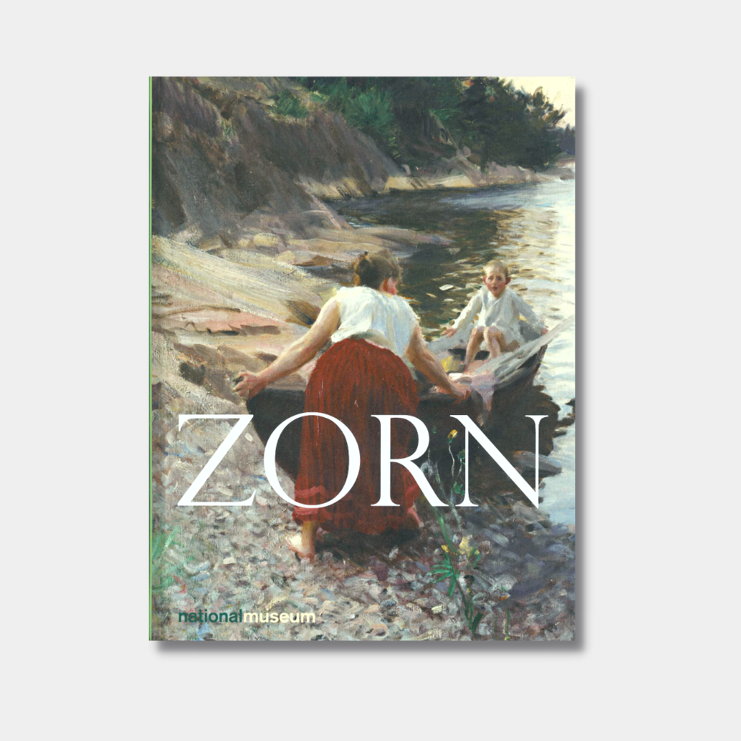 Omslag till utställningskatalog från Zorn utställningen på Nationalmuseum