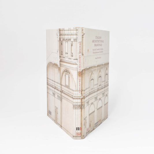 fram och baksida till boken "Italian archutectural drawings" av Anna Bortolozzi