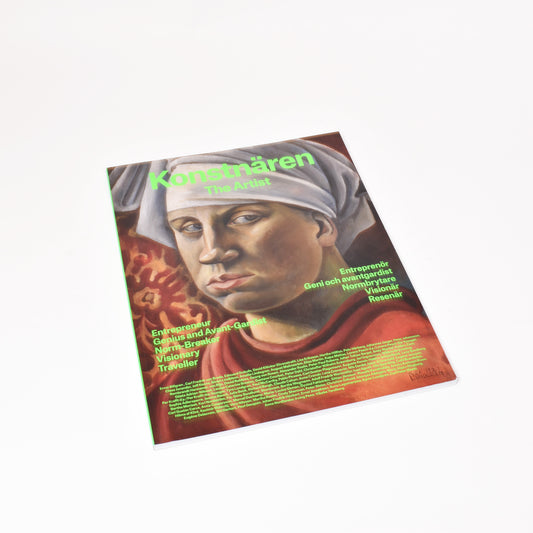 Konsttidningen konstnären från utställningen med samma namn