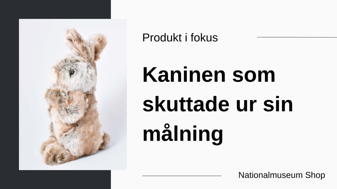 kaninen som skuttade ur sin målning, Nationalmuseum shop
