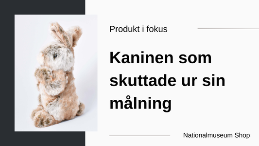 kaninen som skuttade ur sin målning, Nationalmuseum shop