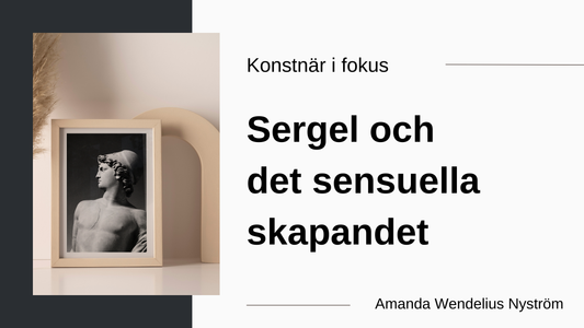 Sergel och det sensuella skapandet av amanda Wendelius Nyström, Nationalmuseum