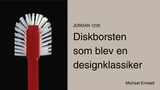 Jordan 1230 - Diskborsten som blev en designklassiker av Michael Ernstell