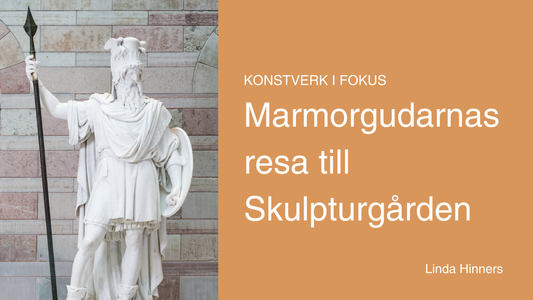 Marmorgudarnas resa till Skulpturgården av Linda Hinners