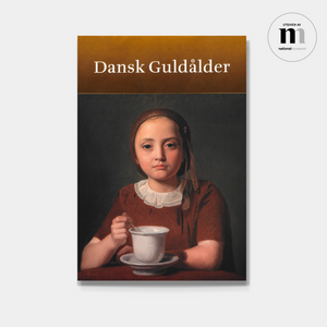 omslag till utställningskatalogen Dansk Guldålder utgiven av Nationalmuseum