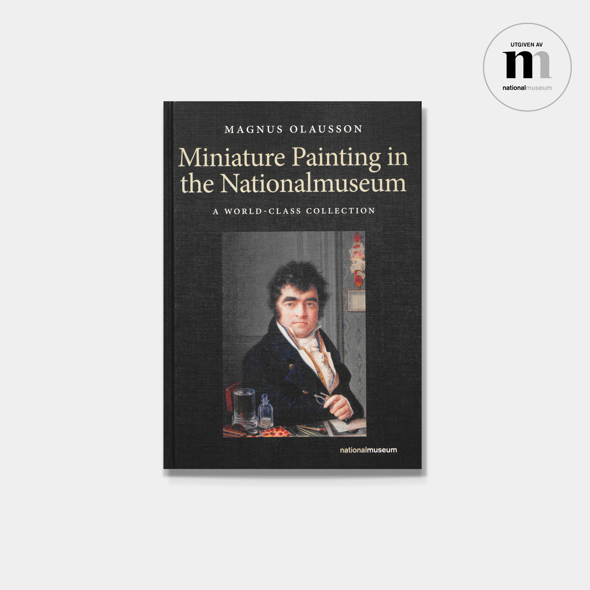 omslag till boken Miniature painting in the Nationalmuseum