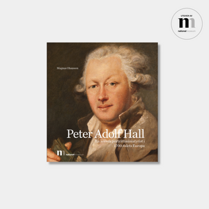 omslag till konstboken om Peter adolf Hall utgiven av Nationalmuseum