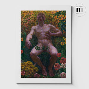 Poster med Adam i Paradiset från Nationalmuseum