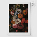Ladda upp bild till gallerivisning, Affisch med blomsterstilleben från Nationalmuseums utställning Trädgården
