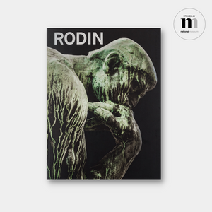 omslag till konstbok om skulptören Rodin utgiven av Nationalmuseum