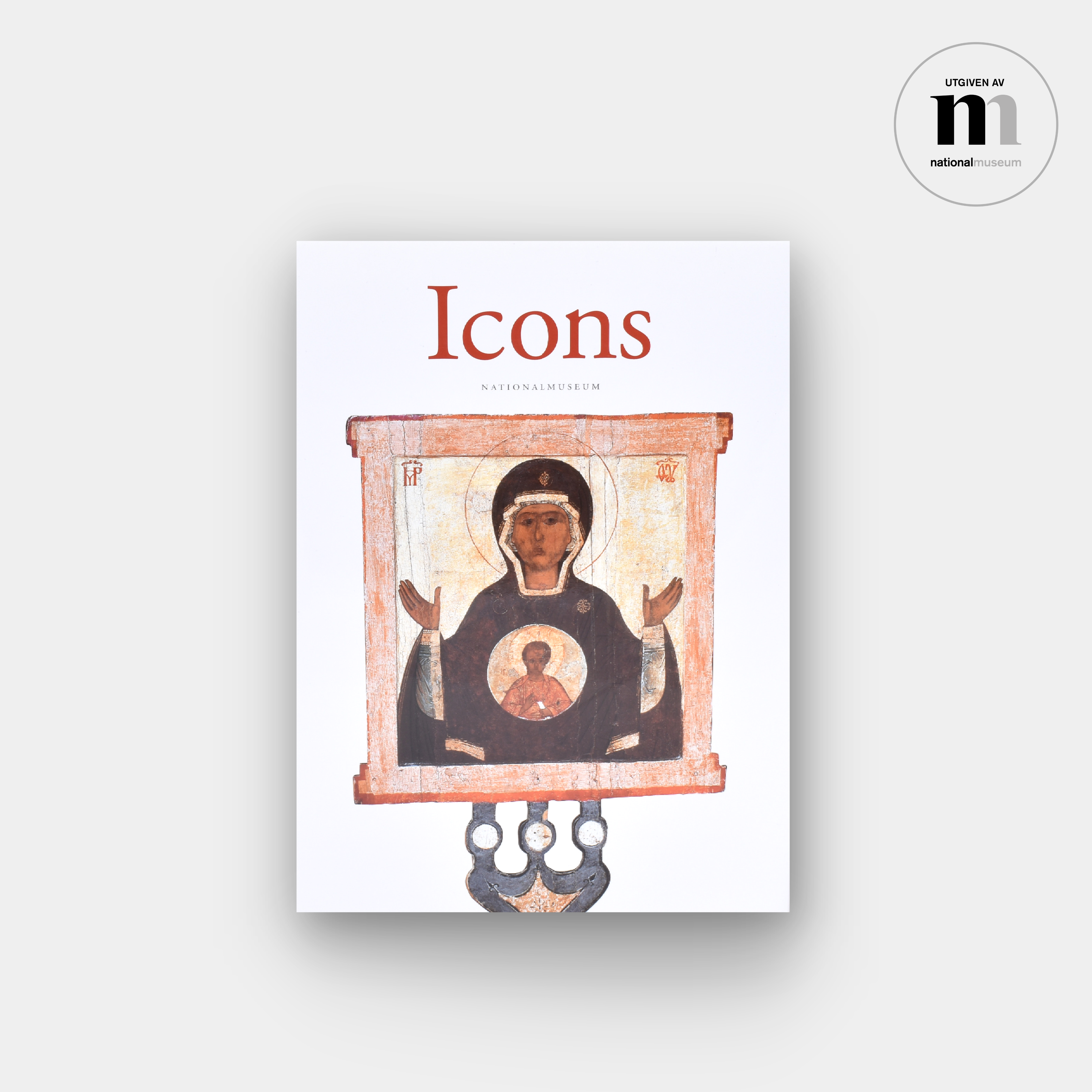 omslag till bok om ikoner i konsten utgiven av Nationalmuseum