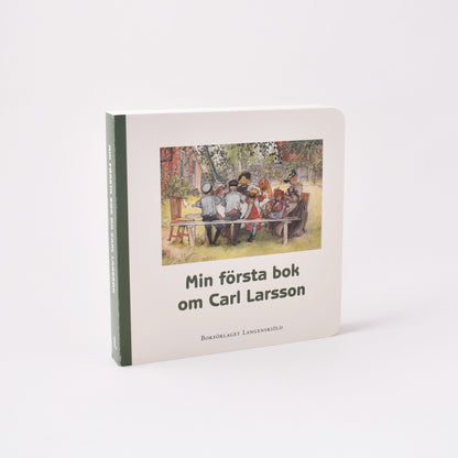 Barnbok om carl larsson i grönt och vitt