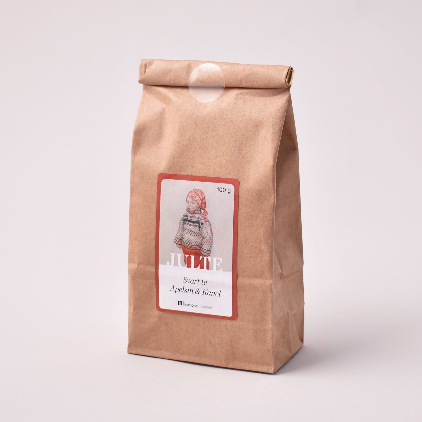 Löste i brun påse till jul från Nationalmuseum