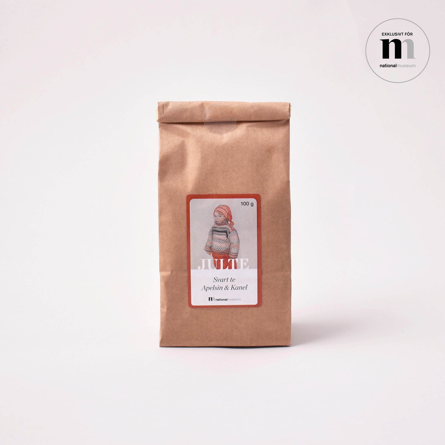 Julte från Nationalmuseum med Carl Larssons målning av Matts Larsson