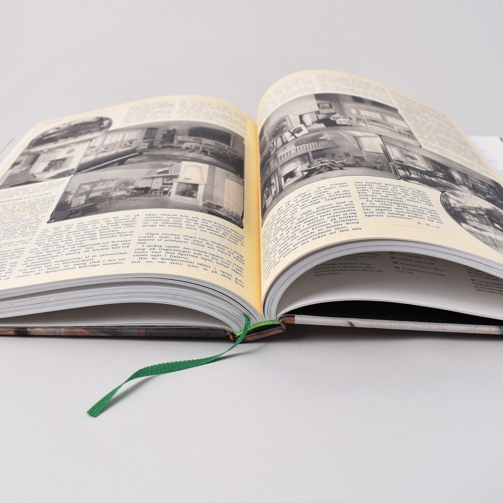 insida öppen bok om Hanna Pauli utgiven av Nationalmuseum