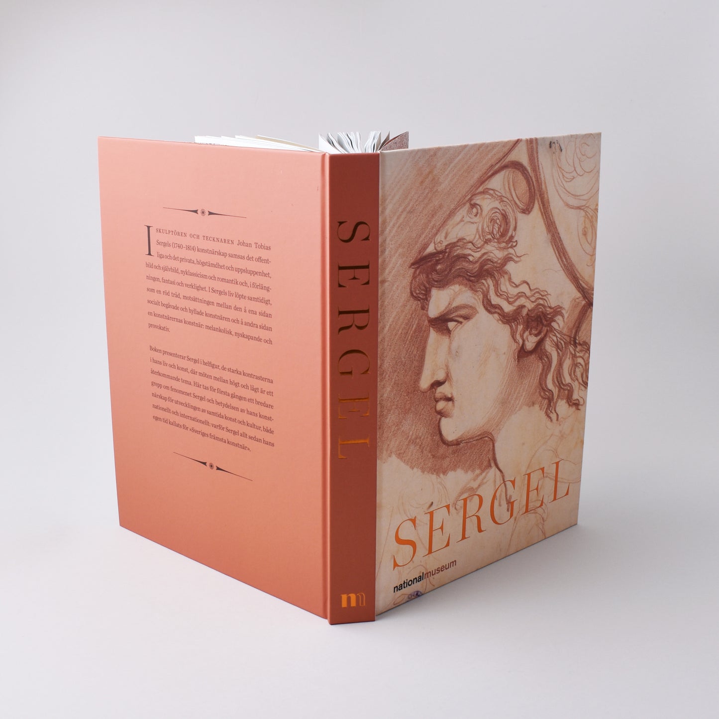 Omslag till katalog till Nationalmuseums utställning Sergel