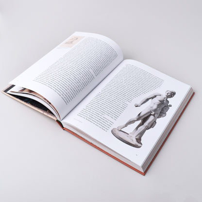 uppslag i katalogen Sergel utgiven av Nationalmuseum