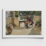 Ladda upp bild till gallerivisning, affisch med Carl Larssons målning Vinet från Nationalmuseum
