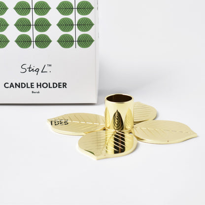 Ljusstake med Stig Lindbergs Berså för stearinljus