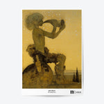 Ladda upp bild till gallerivisning, Affisch med John Bauers målning Vill vallareman från Nationalmuseums samlingar
