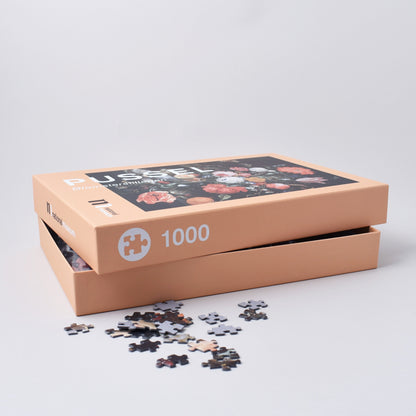 pussel med 1000 bitar och blommor från Nationalmuseum