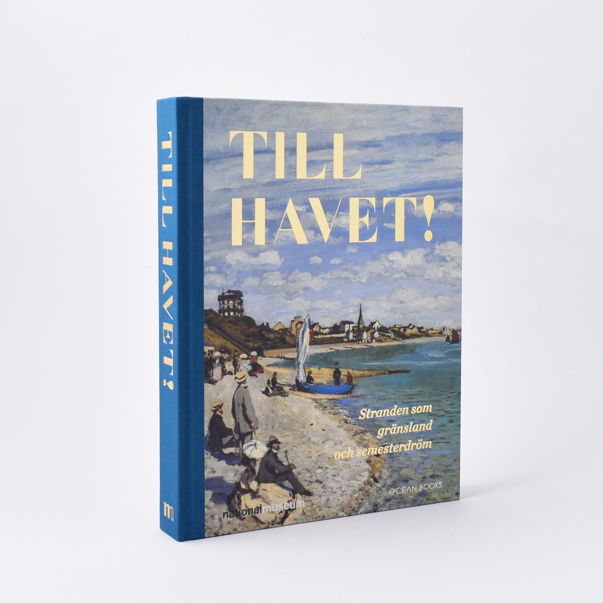 Inbunden utställningskatalog från utställningen Till havet på Nationalmuseum
