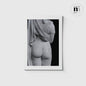 vykort i a5 format föreställande skulpturen venus kropp från utställningen Sergel på Nationalmuseum