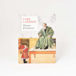 Carl Larsson målning på omslaget till utställningskatalogen