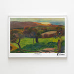 Ladda upp bild till gallerivisning, Poster med motiv av Paul Gauguin från Nationalmuseum i vit ram
