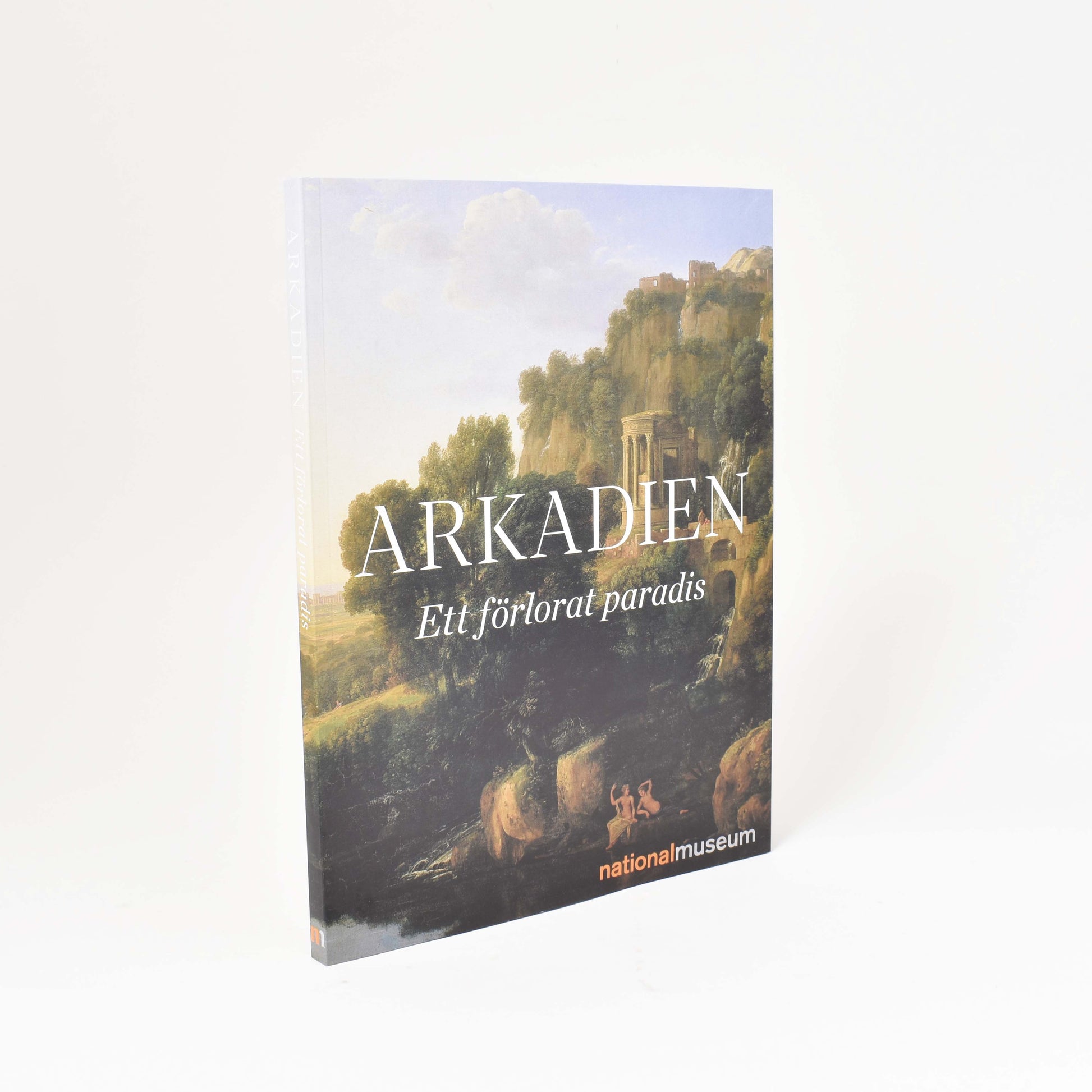 utställningskatalog från utställningen "arkadien- ett förlorat paradis"