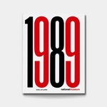 Ladda upp bild till gallerivisning, Framsida till boken 1989-kultur och politik i vitt, rött och svart
