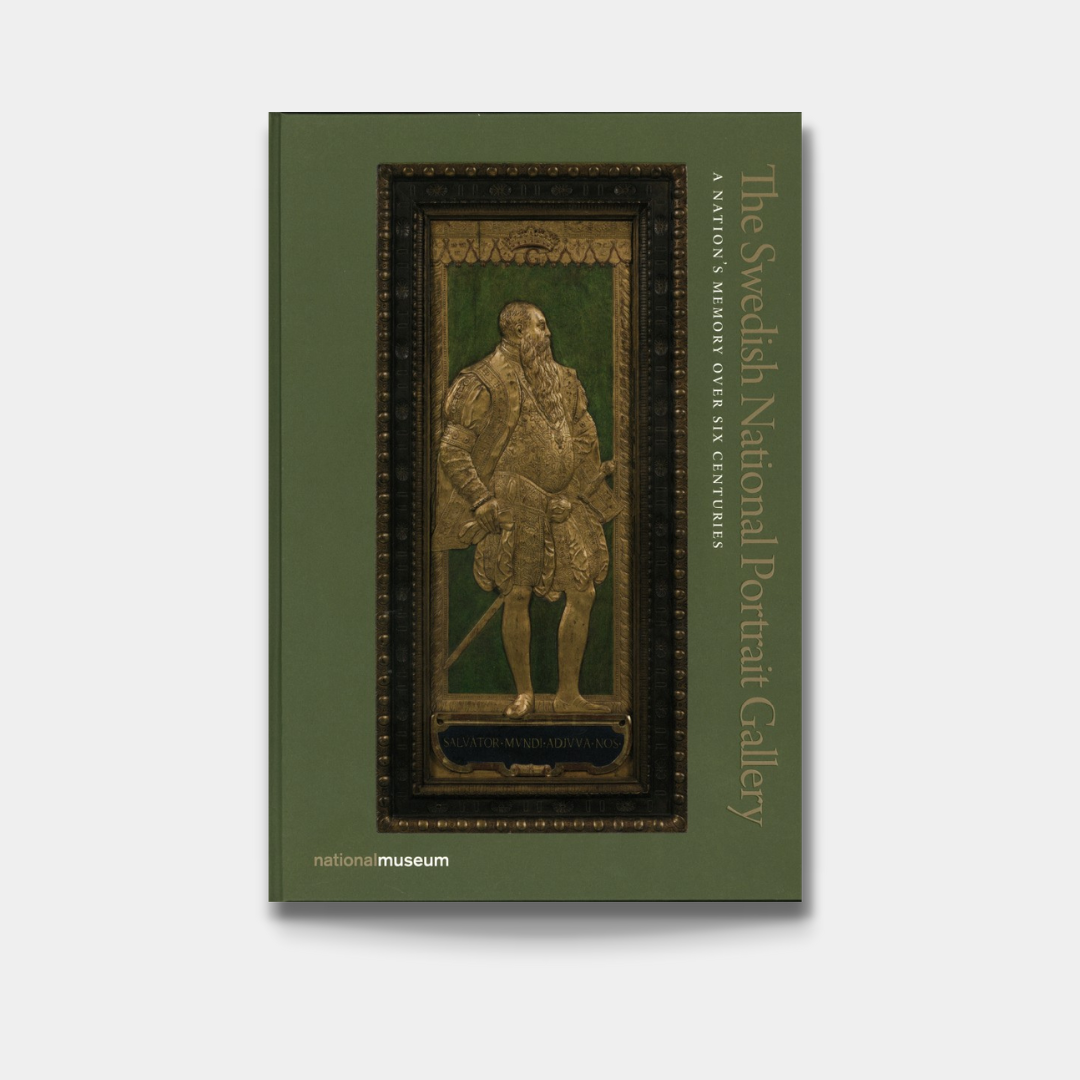 Omslag till boken på engelska The Swedish National Portrait Gallery från Nationalmuseum