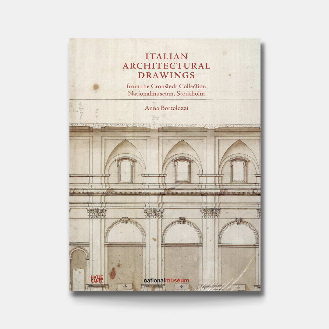 framsida till boken italian architectural drawings av Anna Bortolozzi från nationalmuseum