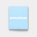 Ladda upp bild till gallerivisning, Boken Snowcrash framsida i blått och vitt
