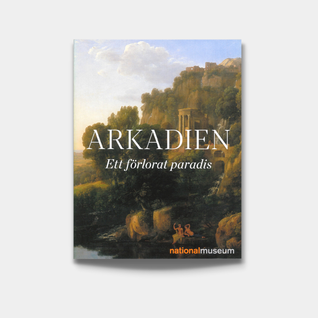 Boken "Arkadien- ett förlorat paradis" från Nationalmuseum med motiv av Claude Lorrain