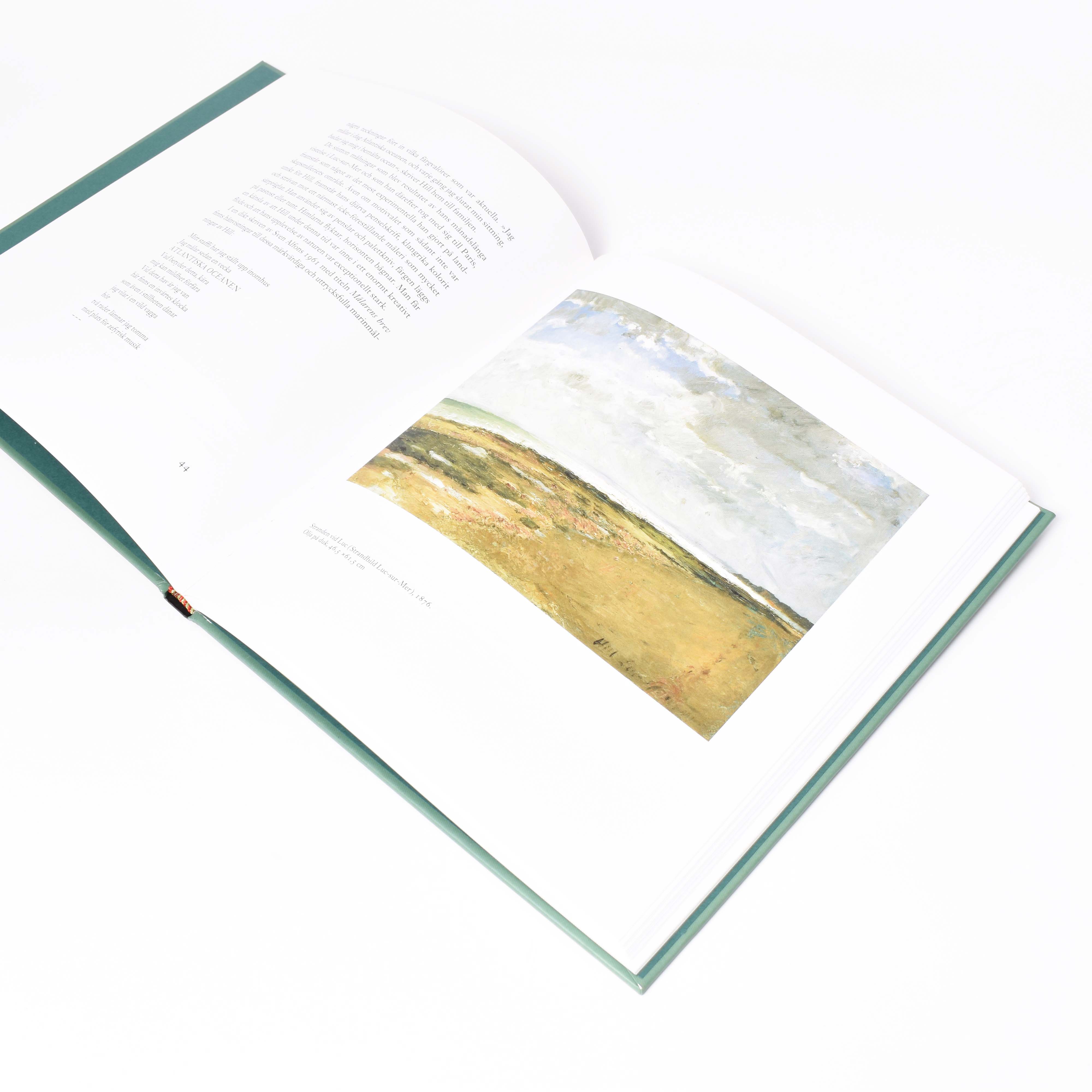 insida i boken carl fredrik hill med bild på landskapsmåleri