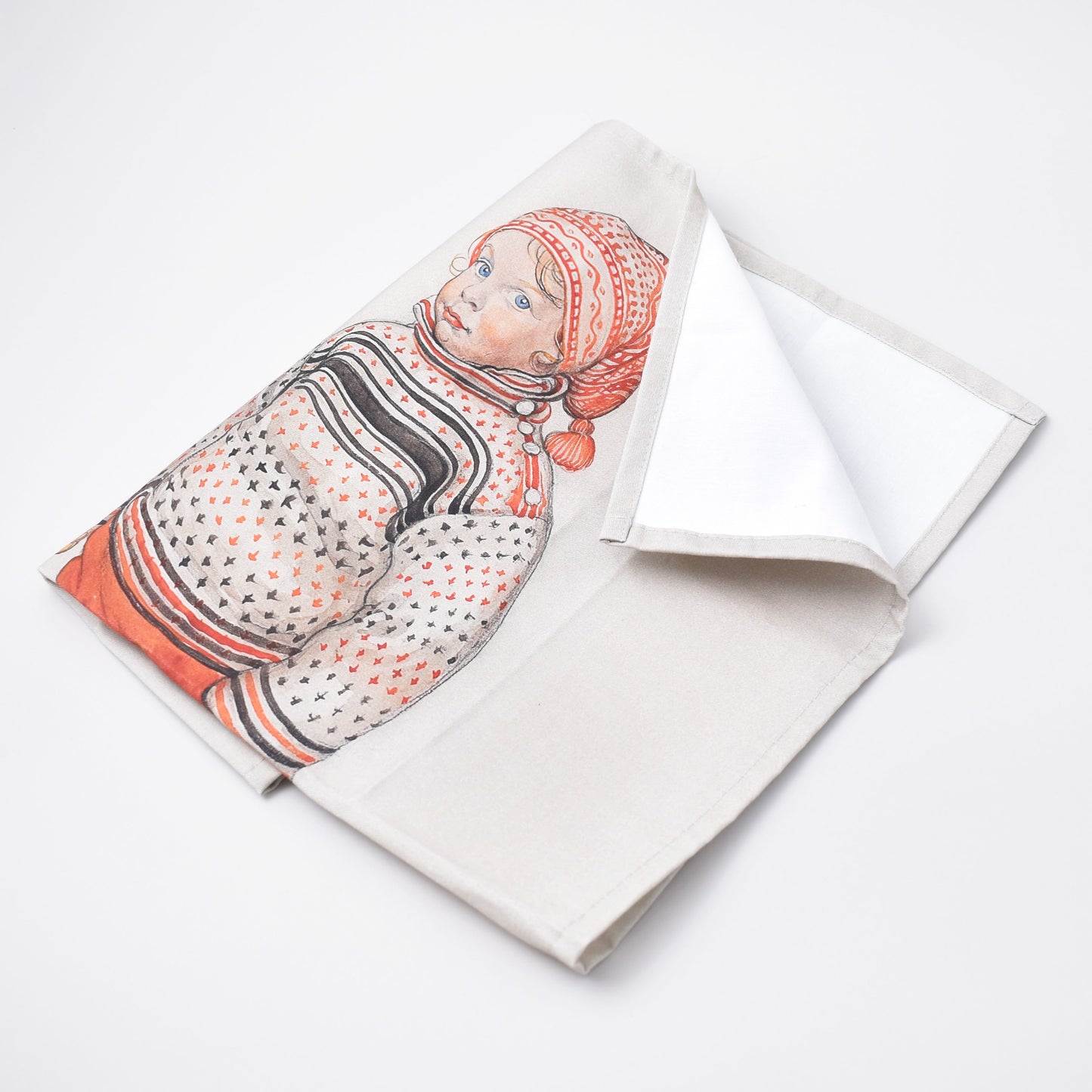 Kökshandduk med motivet Matts Larsson av Carl Larsson