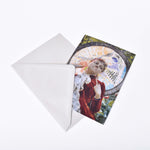 Ladda upp bild till gallerivisning, Vykort med motiv av Anders Zorns Luftslott och vitt kuvert
