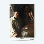 Ladda upp bild till gallerivisning, Poster med motiv av Anders Zorns självporträtt
