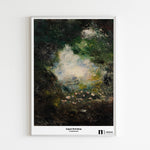 Ladda upp bild till gallerivisning, Poster med August Strindbergs Underlandet från Nationalmuseum i vit ram
