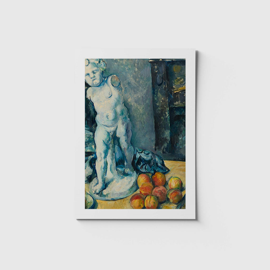 stort vykort med motiv av Paul Cezanne