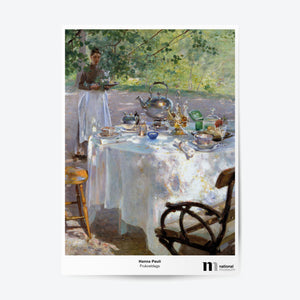 Poster med Hanna Paulis målning frukostdags
