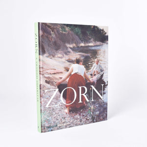 Omslag till boken Zorn en svensk superstjärna, utgiven av Nationalmuseum